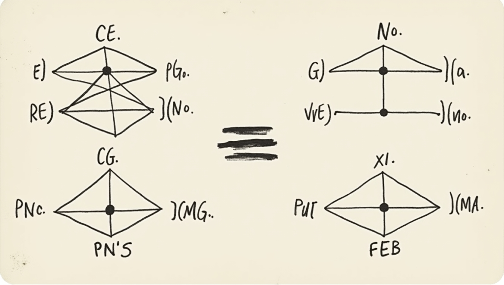 De Morgan’s Laws explained without flourish