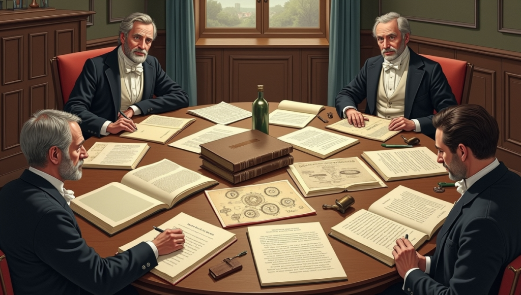 Victorian Networks and Scientific Mentorship