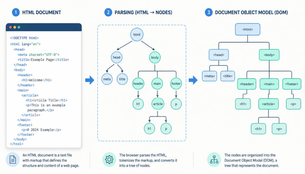 Building the Document Object Model