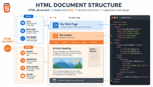 Read more about the article HTML Document Structure: 7 Powerful Basics Made Simple